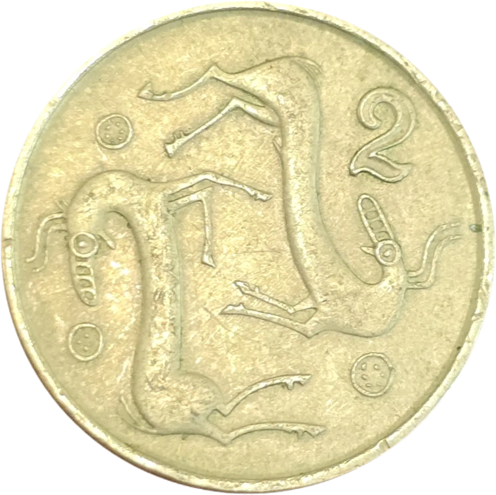 سکه قبرس ۲ سنت قبرس